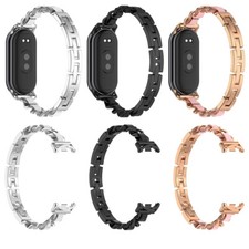 Pulseira de corrente de aço inoxidável para Xiaomi Mi Band 8/8 NFC 9/9 NFC comprar usado  Enviando para Brazil