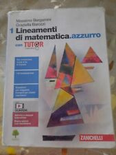 Lineamenti matematica azzurro usato  Villar Focchiardo