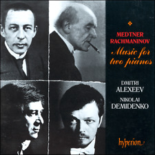 Medtner Rachmaninov Music for Two Pianos ALEXEEV DEMIDENKO Hyperion CDA 66654 NM comprar usado  Enviando para Brazil
