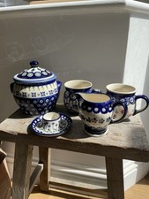 Boleslawiec polish pottery for sale  VERWOOD