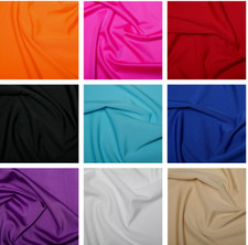 Lycra fabric plain for sale  TIPTON