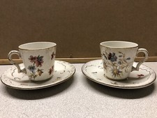 Paire tasses sarreguemines usato  Spedire a Italy