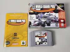 F-1 World Grand Prix - Jogo para Nintendo 64 (N64) *EM CAIXA COM MANUAL - Aluguel EX* comprar usado  Enviando para Brazil