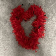 Red black feather for sale  BROMSGROVE