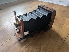 Vintage mahogany brass for sale  PRESTEIGNE