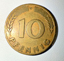 Pfennig münze brd gebraucht kaufen  Erpolzheim