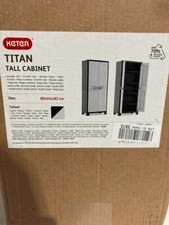 Armário Keter Titan Multi Sapce utilitário de garagem interna multiuso preto e cinza comprar usado  Enviando para Brazil