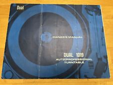 Dual 1019 professional for sale  Hollywood