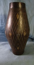 Vase fer damasquiné d'occasion  Saverdun