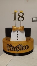 Torta scenografica compleanno usato  Vajont