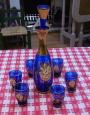 Vintage bohemian cobalt for sale  YORK