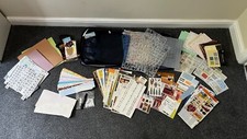 Scrapbooking set purple for sale  YORK
