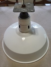 Vintage white enameled for sale  Hope