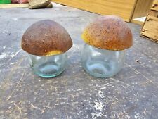 Vasetti vetro funghi usato  Gualtieri