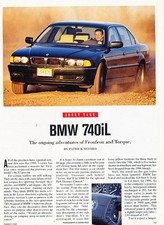 1996 bmw 740il for sale  Red Wing