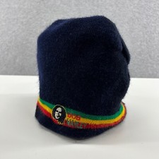 Gorro Bob Marley adulto tamanho único vermelho ouro verde logotipo listrado preto comprar usado  Enviando para Brazil