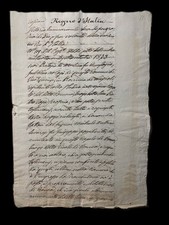 Atto notarile regno usato  Trani