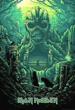 Usado, IRON MAIDEN Shadow of the Valley ENORME 3x5 pés bandeira tapeçaria tecido pôster novo comprar usado  Enviando para Brazil