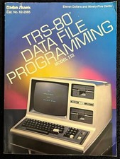 Trs data file for sale  Cedar Ridge