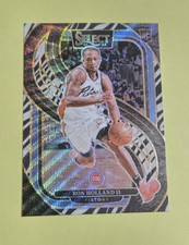 2024-25 Panini Select RON HOLLAND II RC Rookie Premier Level ZEBRA Prizm , używany na sprzedaż  Wysyłka do Poland