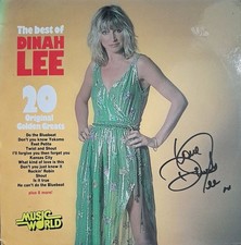 LP Pop de Vinil Dinah Lee The Best Of Dinah Lee ASSINADO comprar usado  Enviando para Brazil
