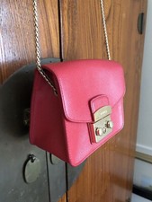 Red furla metropolis for sale  LONDON
