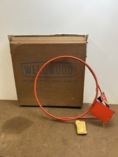 ARGOLA ARO BASQUETE vintage rede antiga laranja antiga arte de parede rústica NOS Weldwood comprar usado  Enviando para Brazil