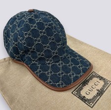 Gucci monogram denim d'occasion  Expédié en Belgium
