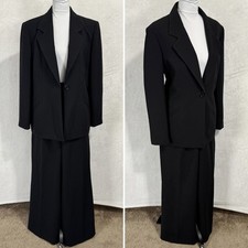 Suit black pinstripe for sale  Valdosta