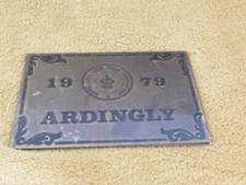 Vintage plaque ardingly for sale  ASHFORD