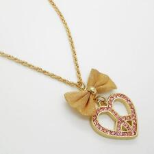 Coração De Cristal Rosa Amor Sinal de Paz Colar Strass Laço Dourado Corrente Pingente Uk comprar usado Coração De Cristal Rosa Amor Sinal de Paz Colar Strass Laço Dourado Corrente Pingente Uk comprar usado  Enviando para Brazil
