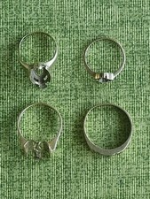 Goldschmuck konvolut ringe gebraucht kaufen  Grenzach-Wyhlen