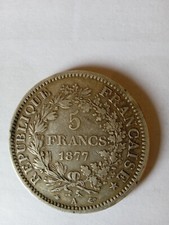 Argent 5f 1877 d'occasion  Roye