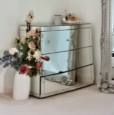 Chest drawers mirrored for sale  WINDSOR