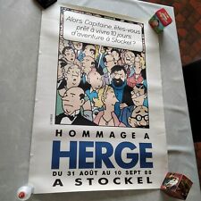 Affiche steinbach tintin d'occasion  Coutances