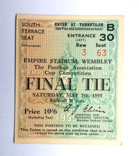 Cup final 1955 for sale  GREAT YARMOUTH