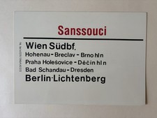 Zuglaufschild sanssouci wien gebraucht kaufen  Coburg