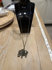 Elephant pendant long for sale  KETTERING
