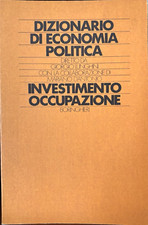 Dizionario economia politica usato  Venezia