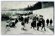 Cartão postal c1940's Boat Landing Ticket Booth, Board Walk Crystal Beach Canadá comprar usado  Enviando para Brazil