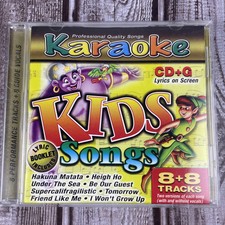 KARAOKE KIDS SONGS CD Lyric Booklet Included KARAOKE BAY CD comprar usado  Enviando para Brazil
