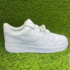 Tênis Nike Air Force 1 '07 baixo masculino tamanho 11 branco estilo de vida atlético comprar usado  Enviando para Brazil