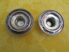 Silverplate matching bobeches for sale  Minden