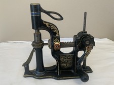 Usado, Vintage RARO Papa Mfg Máquina de Darning de Ferro Fundido Boston Mass EUA para Têxtil comprar usado  Enviando para Brazil