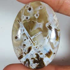 100% Naturale Psudomorph Agata Ovale Cabochon 39.85 Cts 24x33x5 MM Gemma JT-55 na sprzedaż 100% Naturale Psudomorph Agata Ovale Cabochon 39.85 Cts 24x33x5 MM Gemma JT-55 na sprzedaż  Wysyłka do Poland