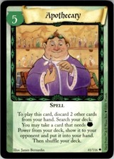 Jogo de cartas colecionáveis Wizards Harry Potter (2001) feitiço boticário nº. 41 comprar usado  Enviando para Brazil