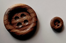Bottoni vintage legno usato  Italia