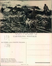 PROPAGANDA WW1-LA GUERRA D'ITALIA-CANI DA TRAINO ADAMELLO-D5-80, usado comprar usado  Enviando para Brazil