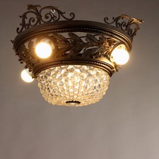 Lampadario liberty antico usato  Cambiago