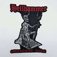 Patch traseiro bordado Hellhammer Apocalyptic Raids, usado comprar usado  Enviando para Brazil